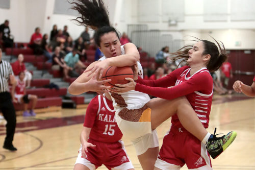 Maryknoll def. Kalani 59-42 in first round of state tournament