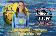 2021-22 Spring Season Sports All-Stars: Girls Division 2 Waterpolo