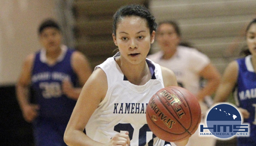 Photos:Girls Basketball Kamehameha Kapalama Defeats Maui 65-40