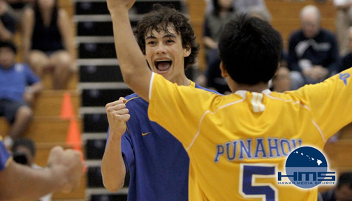 Photos: Punahou def. KS-Kapalama for D1 Boys Volleyball Title