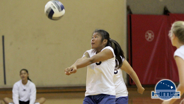 University High vs Assets in girls intermediate volleyball