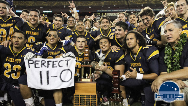 Punahou def. Mililani 28-22 in Division I State Football Title Game