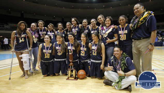 Punahou defeats Lahainaluna 60-48 for the DI State Title
