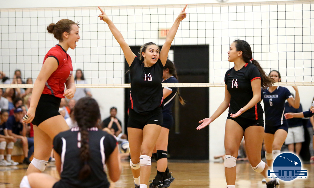 Iolani def. KS-Kapalama for the D1 Girls Volleyball Title