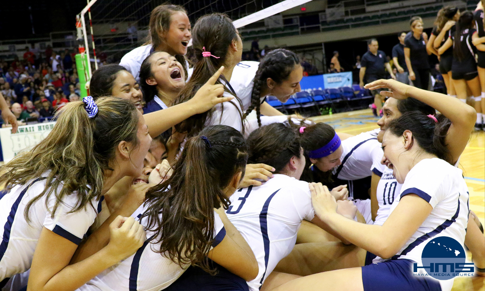 KS-Kapalama def. Iolani for the D1 Girls State Volleyball Title