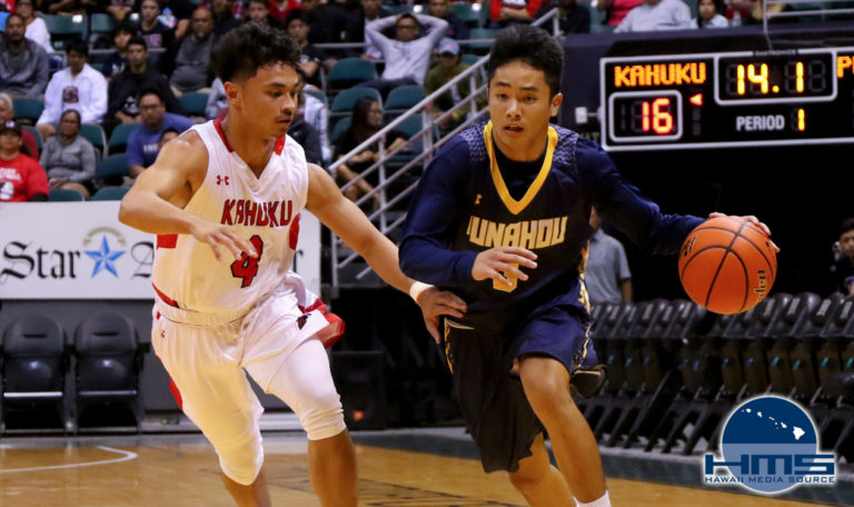 D1 State Boys Basketball Final: Kahuku def. Punahou 70-55