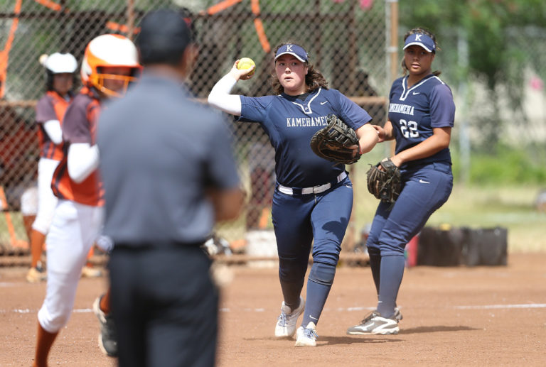 Girls Varsity Division 1 Softball: KS-Kapalama def. PAC-5 13-6