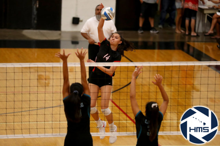 Iolani def. Kapolei in 1st Round of D1 Girls State Volleyball