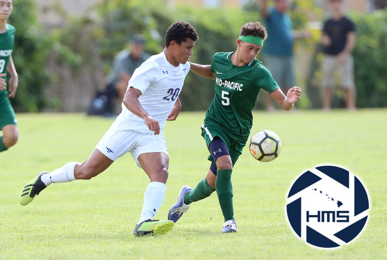 Punahou def. Mid Pacific 6-1 in Boys Varsity 1 Soccer