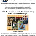 2019 Sportmanship Flyer