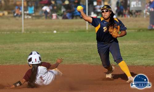 Girls Varsity D1 Softball: Maryknoll def. Punahou